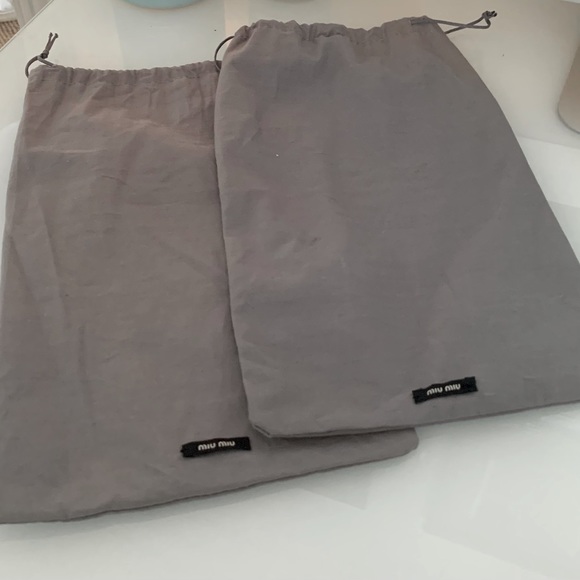 Miu MIu shoes / Bow accent / Suede Heels (Authentic) - Picture 5 of 9